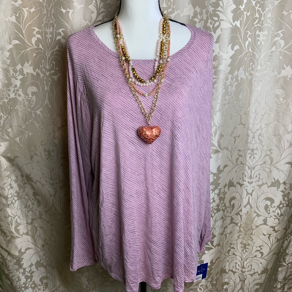 NEW APT.9 long sleeve blouse size 2x